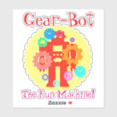 ギアロボット シール (シート)