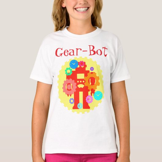 ギアロボット Tシャツ (正面)