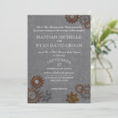 ギアーズ インダストリアル スチール グレー 招待状 (スタンド正面)