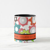 ギア企業のイベント卒業誕生日ギフトマグ マグカップ (中央)