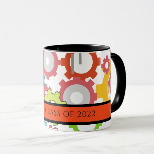 ギア企業のイベント卒業誕生日ギフトマグ マグカップ (正面右)