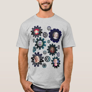ギア及びスプロケット6のPhotoframeのTシャツ Tシャツ