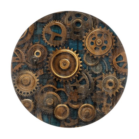 ギア型切断板 カッティングボード (正面)