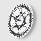 ギア時計 ラージ壁時計 (傾斜)