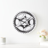 ギア時計 ラージ壁時計 (ホーム)