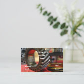 ギア機械部品 名刺 (スタンド正面)