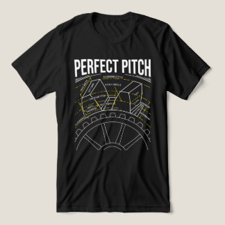 ギア歯の解剖学 – Perfect Pitch Edition トライブレンドＴシャツ