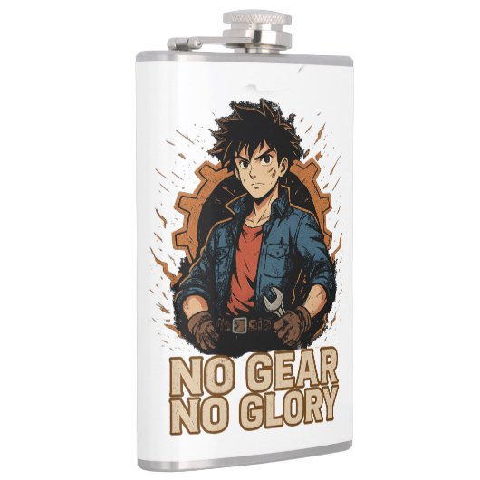 ギア無しでは栄光なし フラスク (右)