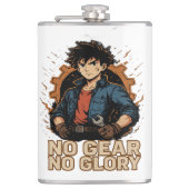 ギア無しでは栄光なし フラスク (正面)