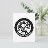 ギア猫 ポストカード (スタンド正面)