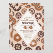 ギア男らし招待状 招待状 (正面/裏面)