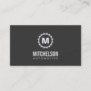 ギア車のイニシャル2自動修理、整備士 名刺