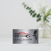 ギア車のロゴ | 自動ス絵を描プレイ 名刺 (スタンド正面)