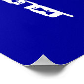 ギア青写真 ポスター (角)