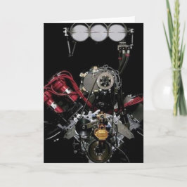 ギア頭グリーティングカード カード