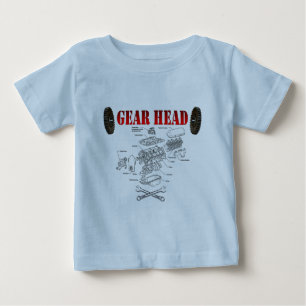 ギア頭 ベビーTシャツ