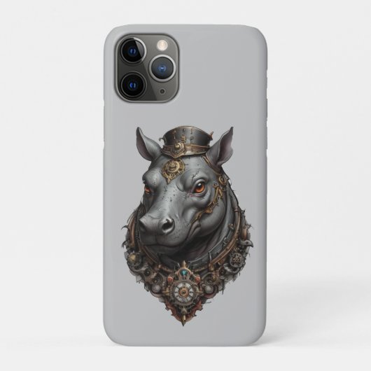 「ギア駆動巨人:スティームパンク海馬」 Case-Mate iPhoneケース (裏)
