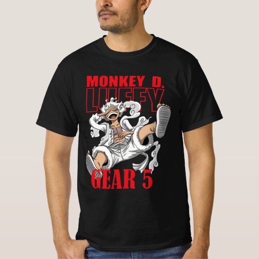 ギア5ルフィ Tシャツ (正面)