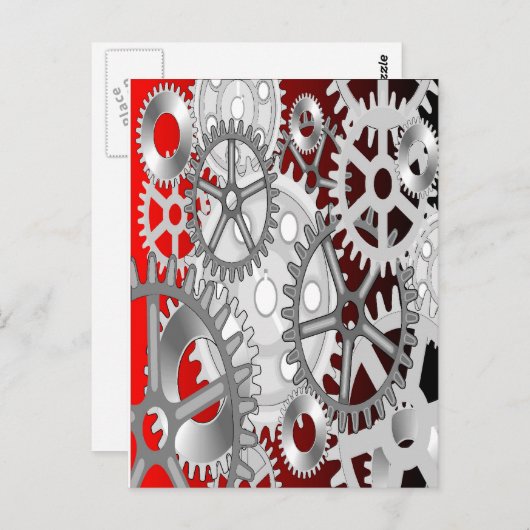 ギア ポストカード (正面/裏面)