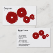 ギア- Ruby on White 名刺 (正面/裏面)