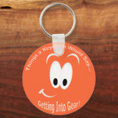 ギアKeychainに入る キーホルダー (正面)