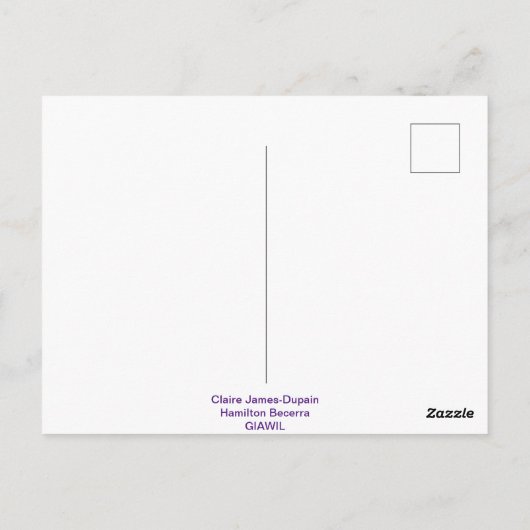 ギウル ポストカード (裏面)