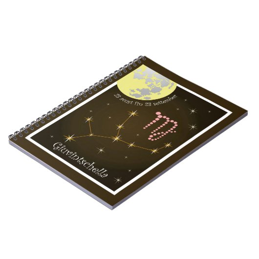 ギウヴィンチェラ23アバスフィン23セッテンバーノザフト ノートブック (左側)