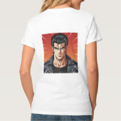 ギガチャドの自信に満ちたサガ Tシャツ (裏面)
