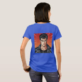 ギガチャドの自信に満ちた伝説 Tシャツ (裏面フル)