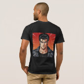 ギガチャドの自信に満ちた伝説 Tシャツ (裏面フル)