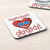 ギガディおもしろいバレンタイン コースター (左側)