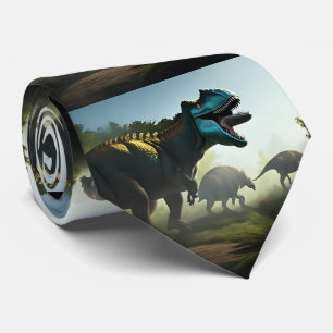 ギガノトサウルス恐竜の散歩首輪 ネクタイ