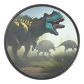 ギガノトサウルス恐竜の散歩、ホッケーパック アイスホッケーパック (正面)