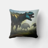 ギガノトサウルス恐竜の散策、クッション クッション (裏面)