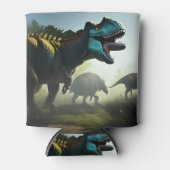 ギガノトサウルス恐竜の散策、クーラーボックス 缶クーラー (正面)