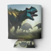 ギガノトサウルス恐竜の散策、クーラーボックス 缶クーラー (裏面)