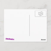 ギガノトサウルス恐竜はがき ポストカード (裏面)