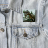 ギガノトサウルス恐竜ボタン 缶バッジ (インサイチュ)