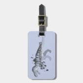 ギガノトサウルス ラゲッジタグ (正面縦)