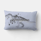 ギガノトサウルス ランバークッション (裏面)
