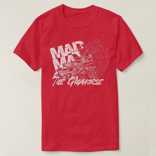 ギガホース Tシャツ (デザイン正面)