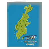 ギガ島 スコットランド地図 (正面)