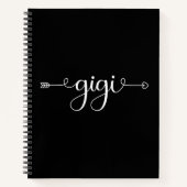 ギギおばあちゃんの贈り物 |贈り物になるおばあさん ノートブック (正面)