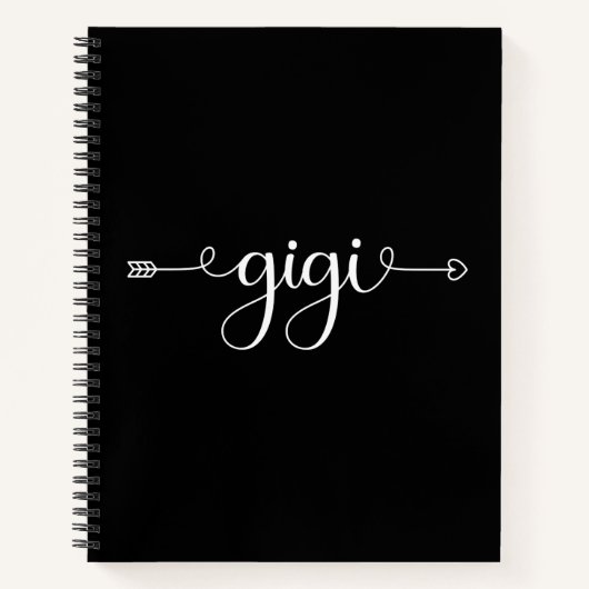 ギギおばあちゃんの贈り物 |贈り物になるおばあさん ノートブック (正面)