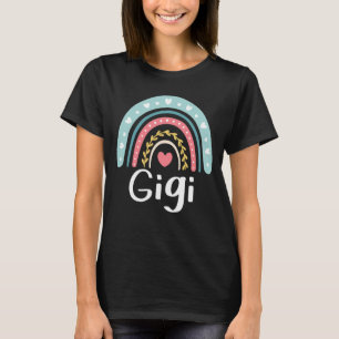 ギギかわいい祖母の家族マッチング虹 Tシャツ