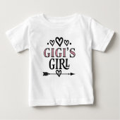 ギギの娘かわいい孫娘の贈り物 ベビーTシャツ (正面)