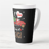 ギギィ愛好家 | Gigiクリスマスツリーが大好き カフェラテマグ (右アングル)