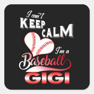 ギギィ愛好家 | I can't Calm I 保 Am Basketball Gigi スクエアシール