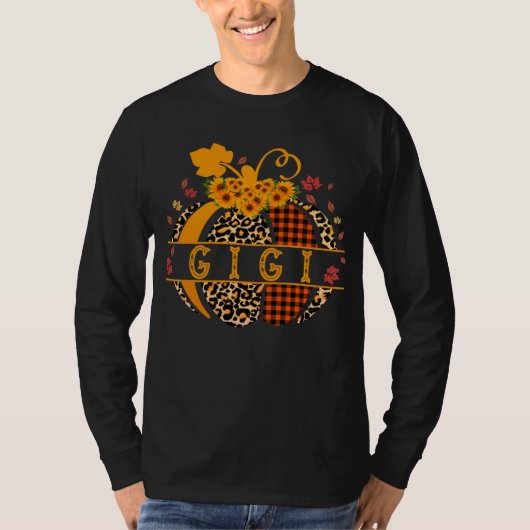 ギギカボチャひまわりプライドおばあちゃん以上 Tシャツ (正面)