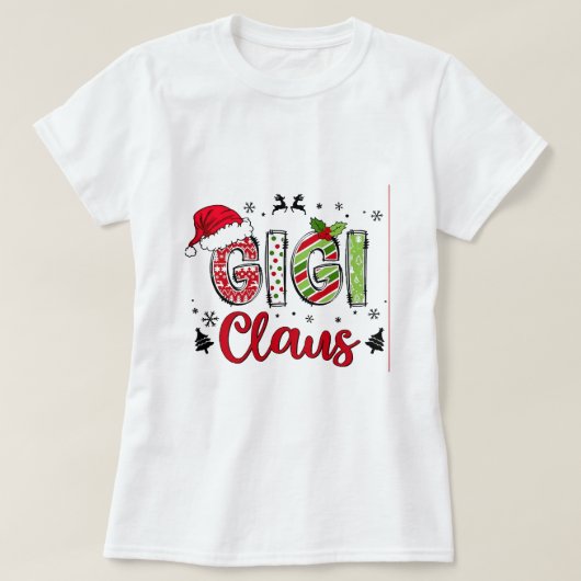 ギギクロースクリスマスシャツ Tシャツ (デザイン正面)